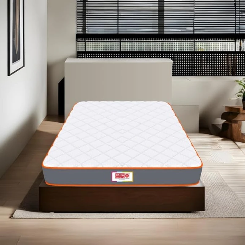 Usha Shriram 7-Zone Dual-Hard and Soft Foam Mattress