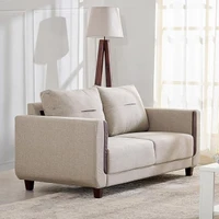 Home Centre Berry Fabric Sofa image