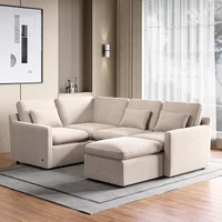 Home Centre Corner Sofa Seater Nolan Fabric Sofa image