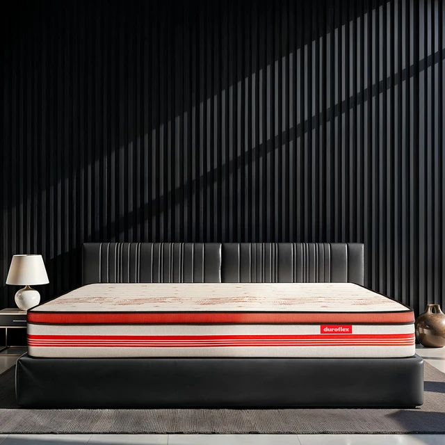 Duroflex Boltt Plus Spring Mattress with Euro Top image