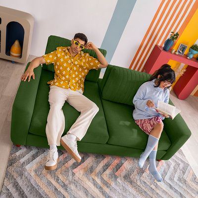 Sleepyhead Sofa Tilt Lounger Sofa with Adjustable Backrest image