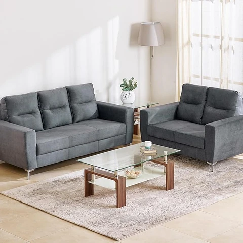 Home Centre Helios Vive Solid Wood Sofa Set image